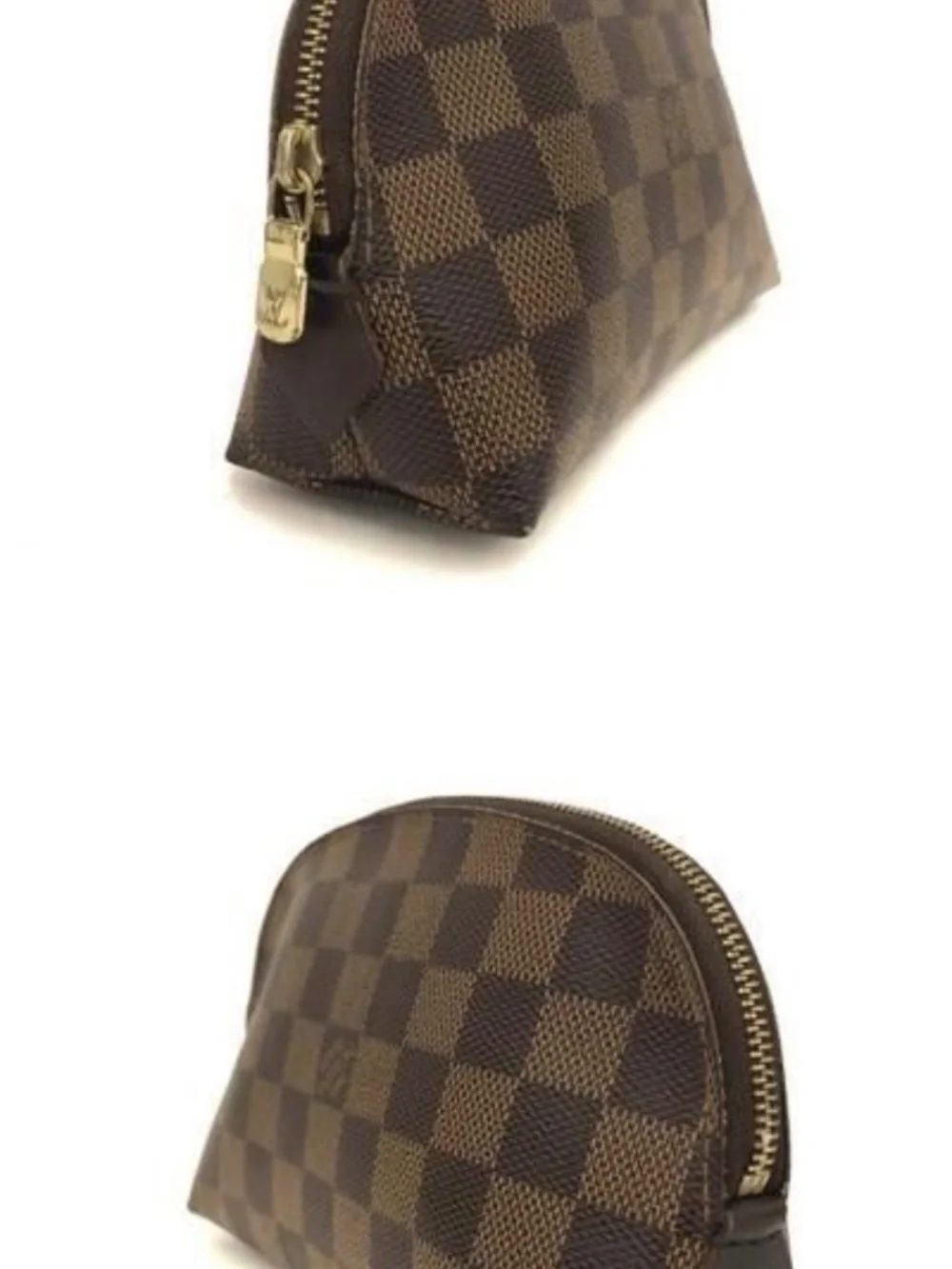 Louis Vuitton Brown Damier Canvas Cosmetic Pouch